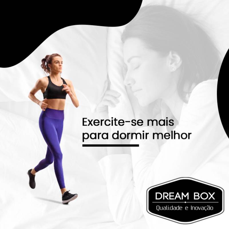 Exercite-se mais para dormir melhor